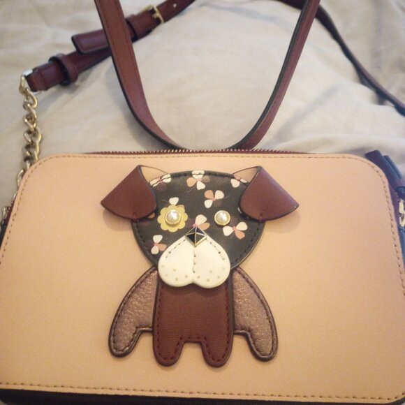 Kate Spade Floral Pup Mini Crossbody Bag - Picture 7 of 9